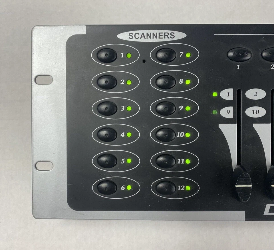 DMX Master CA-1612 DMX 512 Master Controller No Power Cord Tested - Image 3 of 4