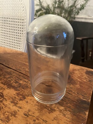 Vintage P.G. Co. Explosion Proof Glass Globe No chips/cracks, 6.75''H 3.25''D