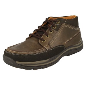 skechers mens boots memory foam