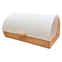 Brotkasten FüR Brotaufbewahrung, Bambusholz, Schiebedeckel, Brotbox Aufbewahrung