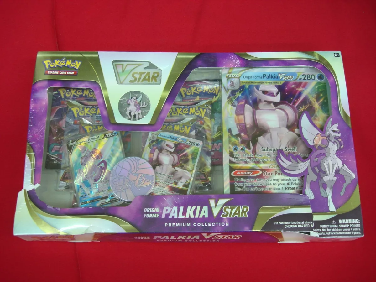 Pokemon Origin Forme Palkia VSTAR Premium Collection Box - Pokemon Sealed  Products » Pokemon Tins & Box Sets - Collector's Cache