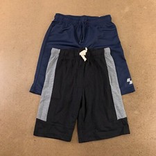 The Children's Place Sport Boys Size Medium 7/8 Black/Navy Athletic Shorts NWT