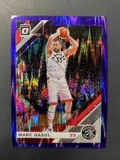 2019-20 Panini Donruss Optic Purple Shock Prizm Marc Gasol #39 Raptors NRMT
