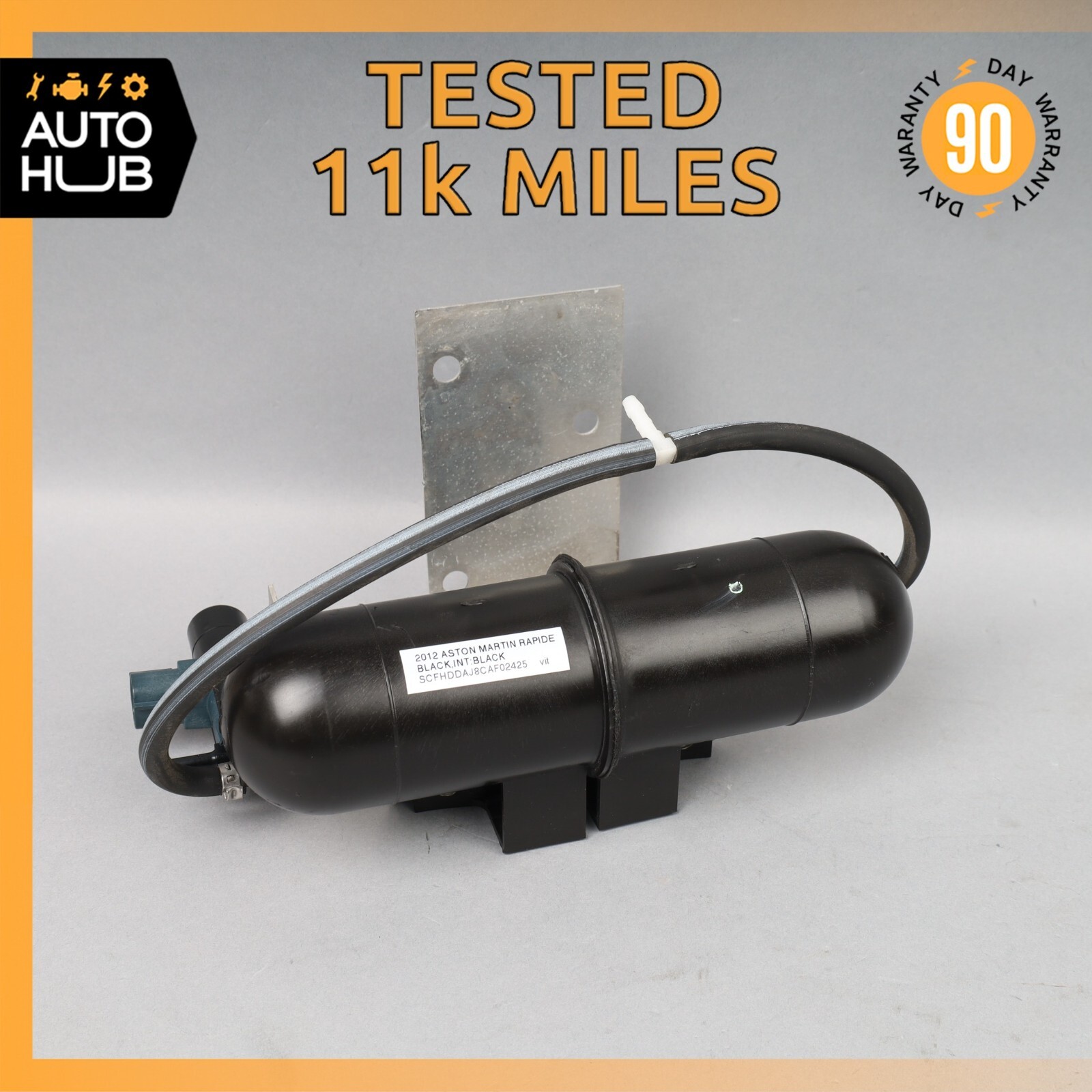 05-19 Aston Martin Rapide Exhaust Solenoid Vacuum Pump Tank Reservoir OEM 11k
