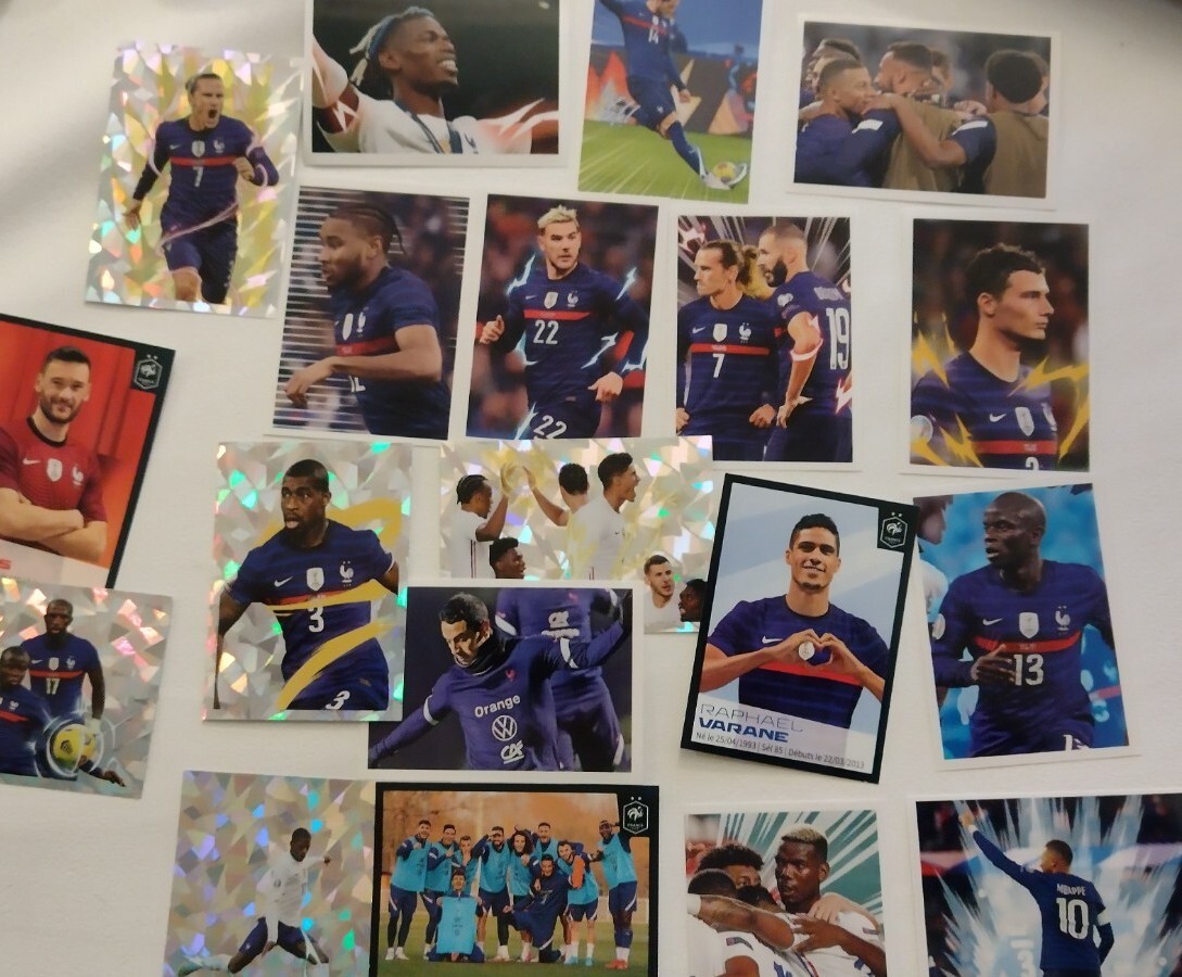 ALBUM PANINI CARREFOUR Equipe de France de Foot, au plus près des bleus EUR 13,00 - FR ALBUM PANINI CARREFOUR Equipe de France de Foot, au plus près des bleus EUR 13,00 - FR
