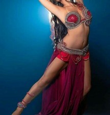 Egyptian professional belly dance costume