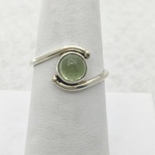 Sterling Silver Tourmaline ring size 8
