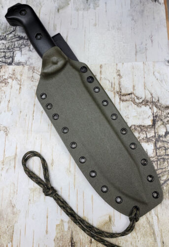KYDEX SHEATH FOR BECKER BK9 COMBAT BOWIE, DROP CLIP, HAND MADE, BKKYD136