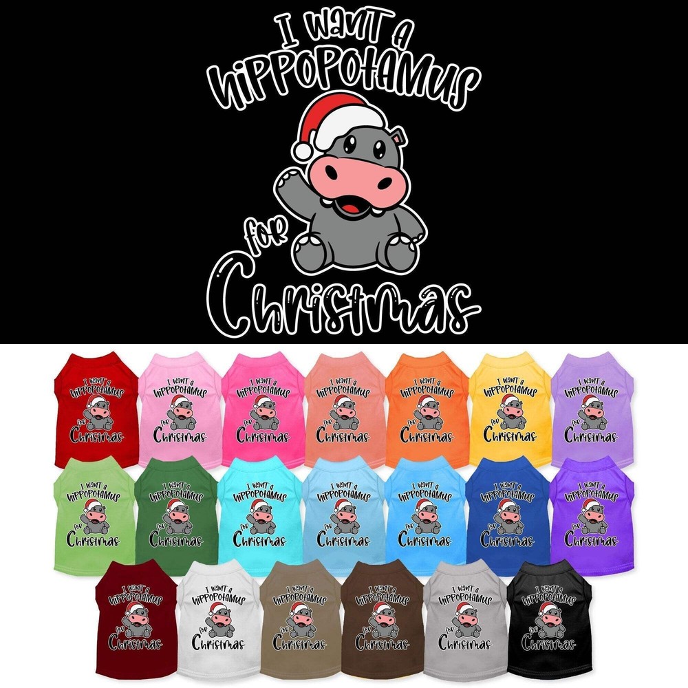 Christmas Dog Shirt for Pets 20-115 Pounds, 