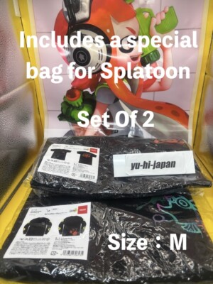 Splatoon Short Long Sleeve T-Shirt Set (M) Nintendo Store