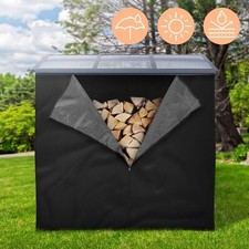 Housse de protection range bûche abri bois de chauffage couverture 240x165 cm