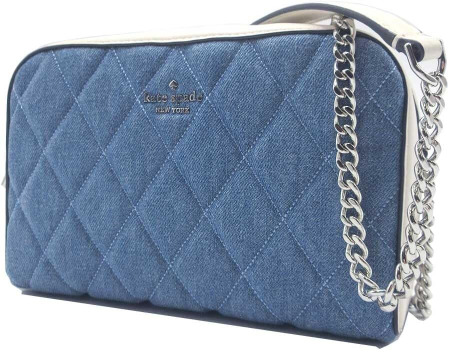 Kate Spade] Carey Color Block Denim Mini Camera Bag KG667