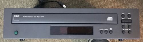 NAD 517 CD player + remote & manual 5 disc Vintage 90’s Japan original box works - Picture 2 of 16