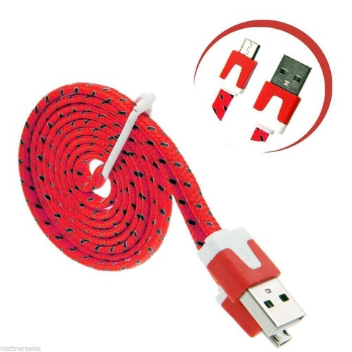 1-3 METER MICRO USB DATA CHARGER CABLE FOR SAMSUNG GALAXY S2 S3 S4 S6 S7 Edge - Picture 2 of 21