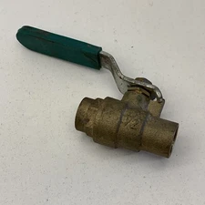 Hammond 8211 Bronze Ball Valve 1/2” Pipe Slip Sweat 150SWP 400WOG