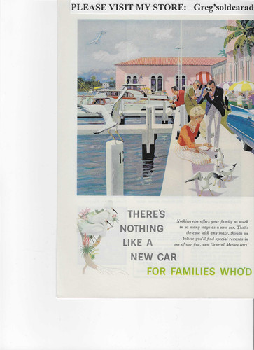 Original two page 1960 Cadillac Sixty-Two Convertible Vintage Print Ad