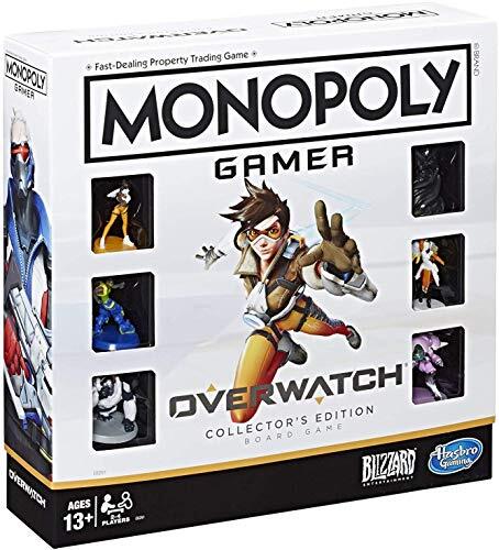 Monopoly Gamer Overwatch Collector's Edition Board Game For Ages 13