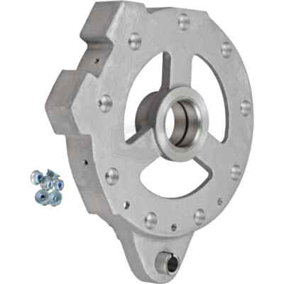 Rear Housing Anti-Drive for Alternators, Aluminum, 9 Thru Bolts, Includes Nuts