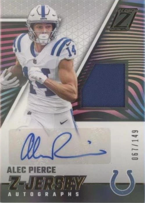 2023 Panini Zenith Alec Pierce #ZJA-APE