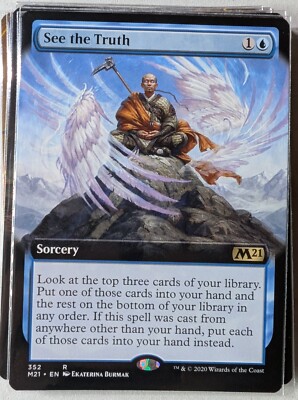 MTG | See the Truth | NM | EN | M21 352 | Extended Art