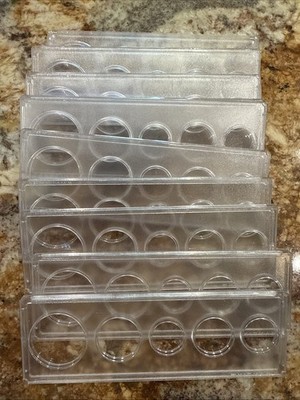Lot Of 10 - 5 Coin Year or Mint Set Holders by Whitman 1c-50c - Lightly Used