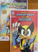 Uncle Scrooge & The Infinity Dime + What if Donald Duck - 2024 Marvel/Disney NM+