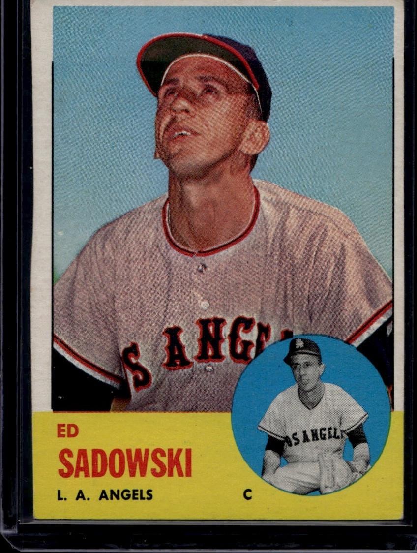 1963 Topps Set Break Series 7 High Number #527 Ed Sadowski, Ex