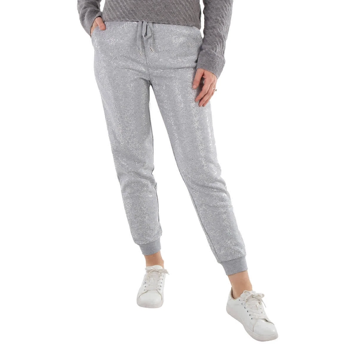 Michael Kors Studded Cotton Blend Joggers