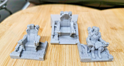 ForgeWorld Warhammer Heresy Titan Mechanicus Princeps Moderatii Sitze OOP RARE