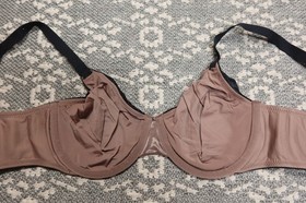 New Wacoal Back Appeal Underwire Bra - Size 34D - Black - # 855303