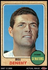 1968 Topps #526 Bill Denehy Senators 6 - EX/MT