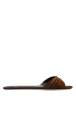 Saint Laurent - Women - Babylone slides - Bro...