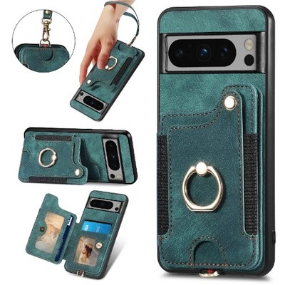 Für Google Pixel 10 Pro 10a 9a 8 7 Hülle RFID Wallet PU Leder Flip Ständer Cover
