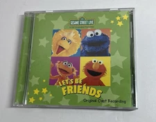 SESAME STREET LIVE: Let's Be Friends Original Cast Recording 2000 Rare HTF