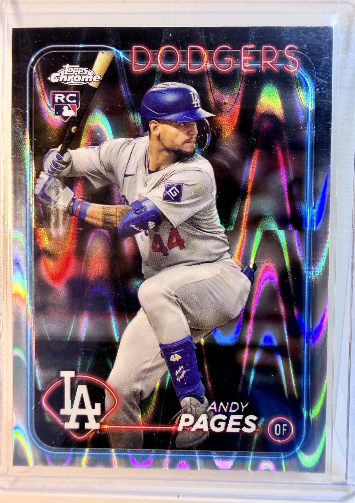 Andy Pages - Topps Chrome Update Series - #USC148 RayWave Refractor (RC)