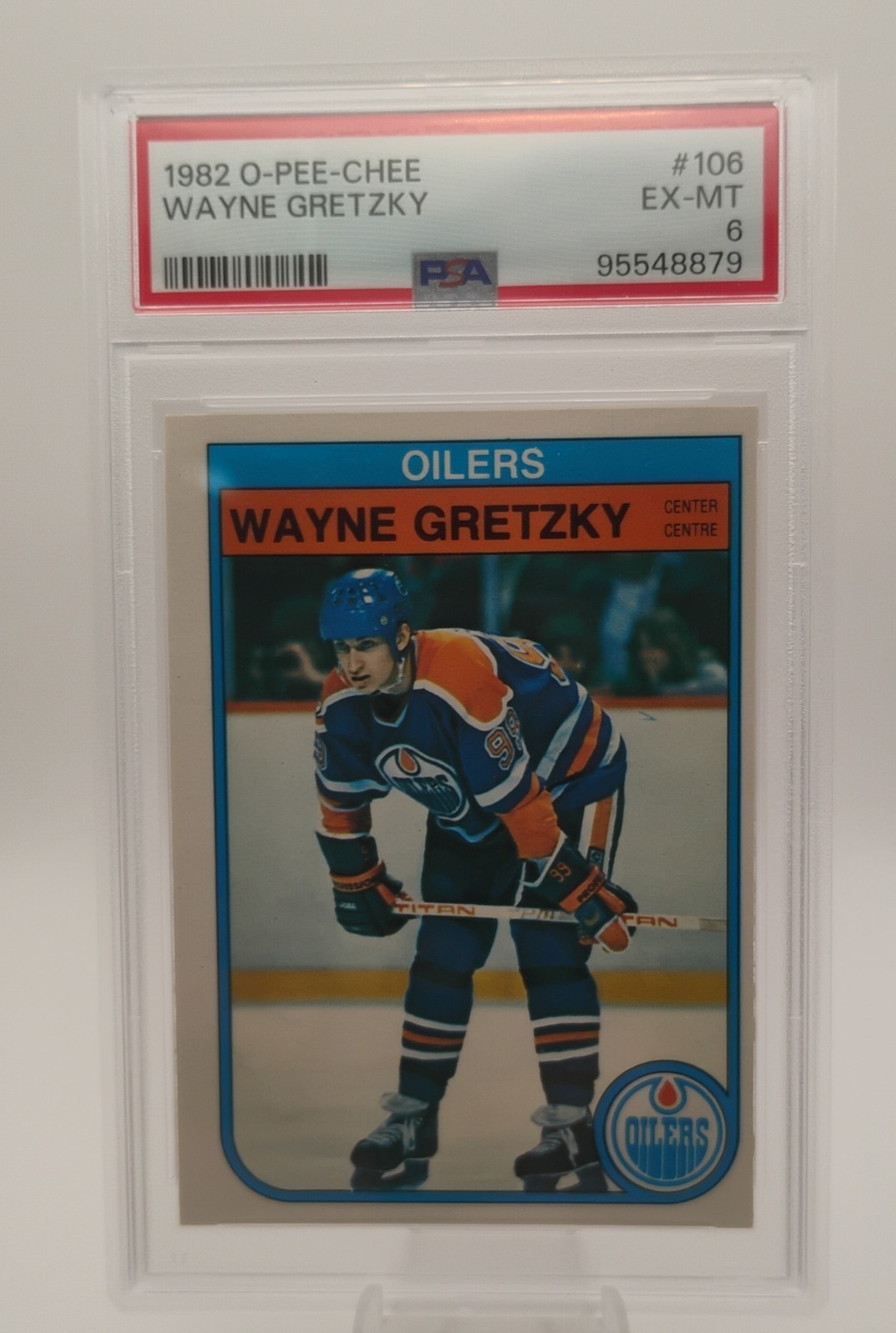 1982-83 O-Pee-Chee - Wayne Gretzky #106 PSA 6