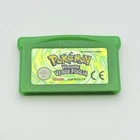 POKEMON LEAF GREEN GAME BOY ORIGINAL ITA - 100% WORKING - GREAT STICKER