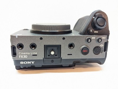 Sony FX30 Cinema Line Camera Body + XLR-H1 Handle Unit Package | eBay