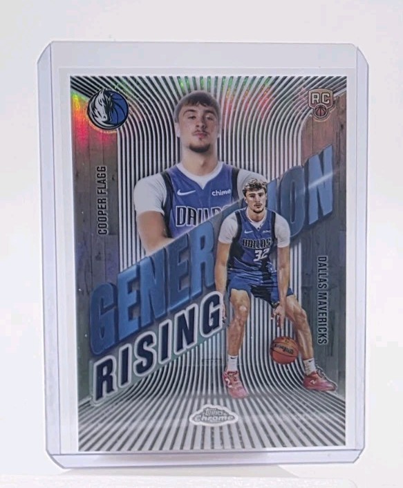 2025-26 Topps Chrome-Cooper Flagg Generation Rising Refractor RC #GR-1