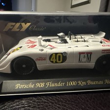 C46 Fly Car (Scalextric)  PORSCHE 908 FLUNDER - COCA COLA #40 - Mint/Boxed -RARE