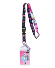 Hunter X Hunter Hisoka Morow ID Badge Holder Breakaway Lanyard w/ 1 1/2" Charm