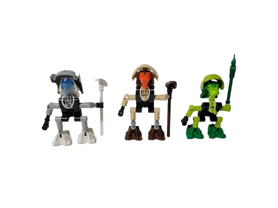 LEGO Bionicle Lot Turaga 2001 All 6 Village Elders of Mata Nui With Box - Image 4 of 4