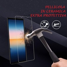PELLICOLA IN VETRO CON RIVESTIMENTO IN CERAMICA EXTRA PROTETTIVA PER SMARTPHONE