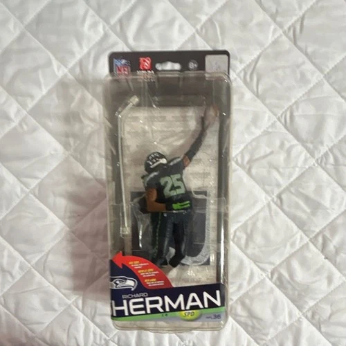 McFarlane Toys NFL 36 Richard Sherman Seattle Seahawks Figure Football