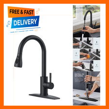 Kitchen Faucet with Pull Down Sprayer Stainless Steel cUPC NSF Certified 1.8 GPM