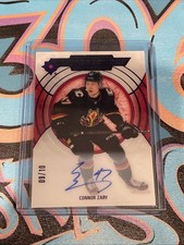 Connor Zary 09/10 Rookie Auto 2023-24 Upper Deck Ultimate Calgary Flames (CH)