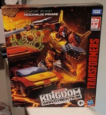 TRANSFORMERS GENERATIONS RODIMUS PRIME  HASBRO KINGDOM WAR FOR CYBERTRON MISB
