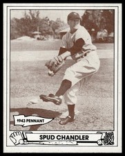 1983 TCMA 1943 Play Ball #1 Spud Chandler