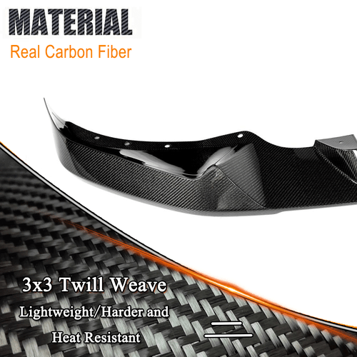 Carbon Frontlippe Frontspoiler Frontansatz Passt für BMW X5 G05 LCI M-Paket 23UP - Picture 9 of 10