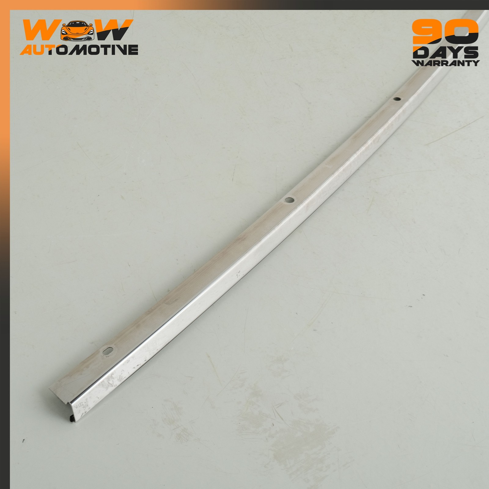 Bentley Continental GT Speed 2007-2011 Front Upper Molding Silver